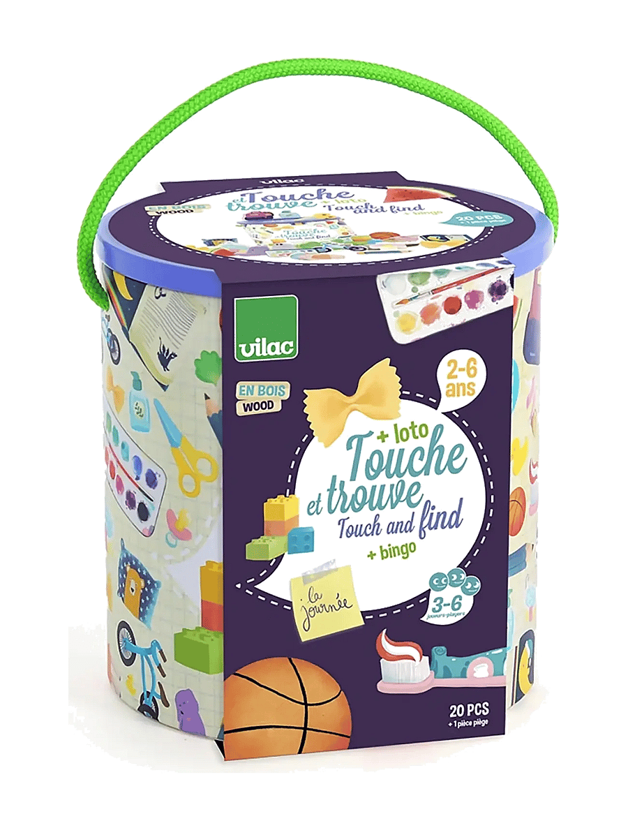 Vilac - Touch & Find Game - Home edition - multi - 2