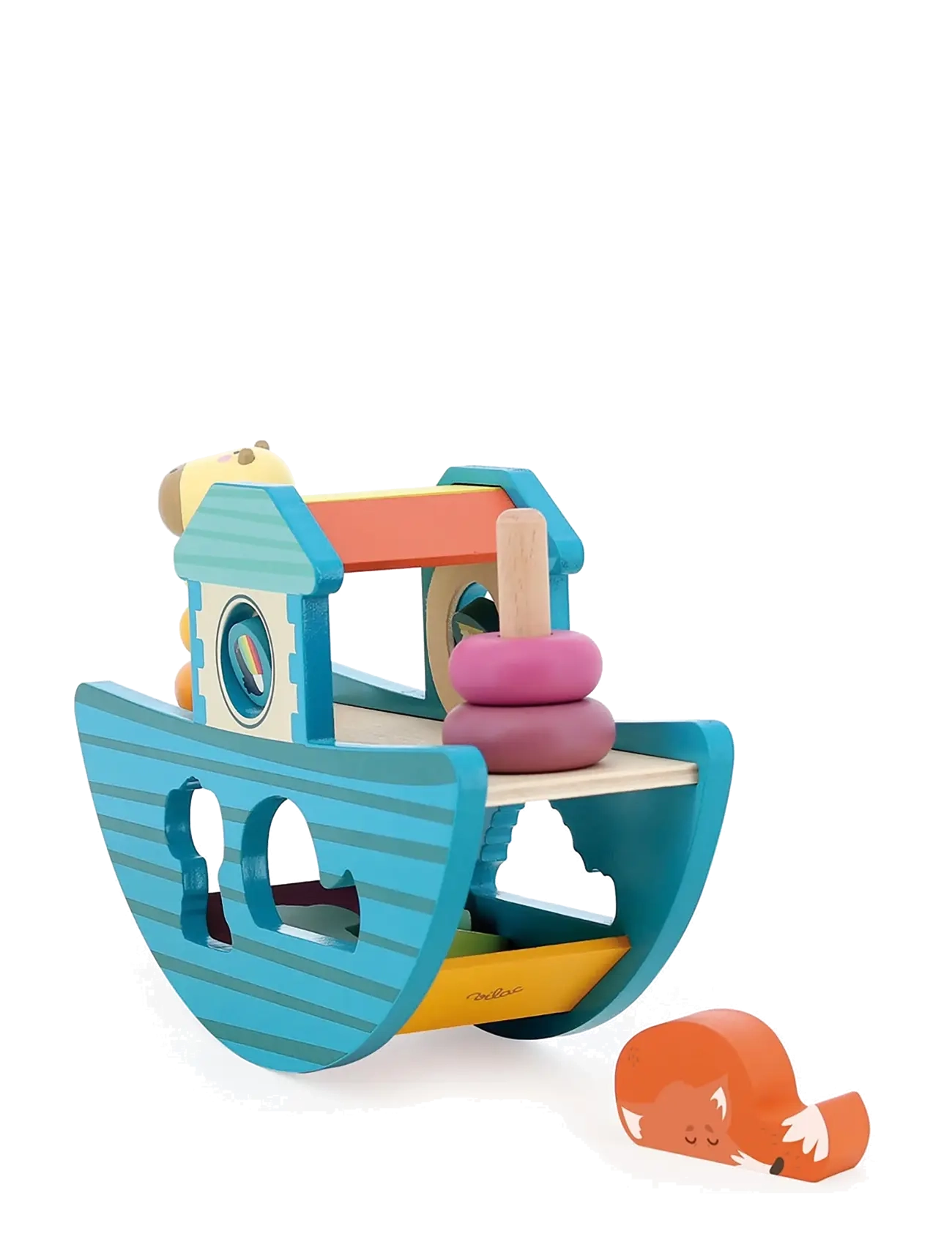 Vilac - Shape Sorter - Animal Ark - motorik-spielzeug - teal - 3