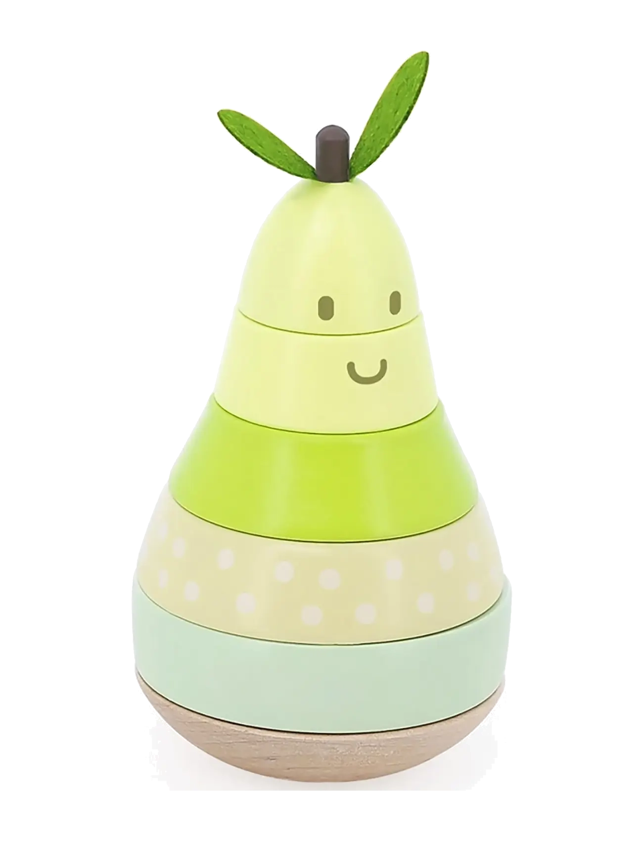 Vilac Stacking Pear 10 Pcs, Børn, Stackable Blocks, Grøn, Str: ONE SIZE