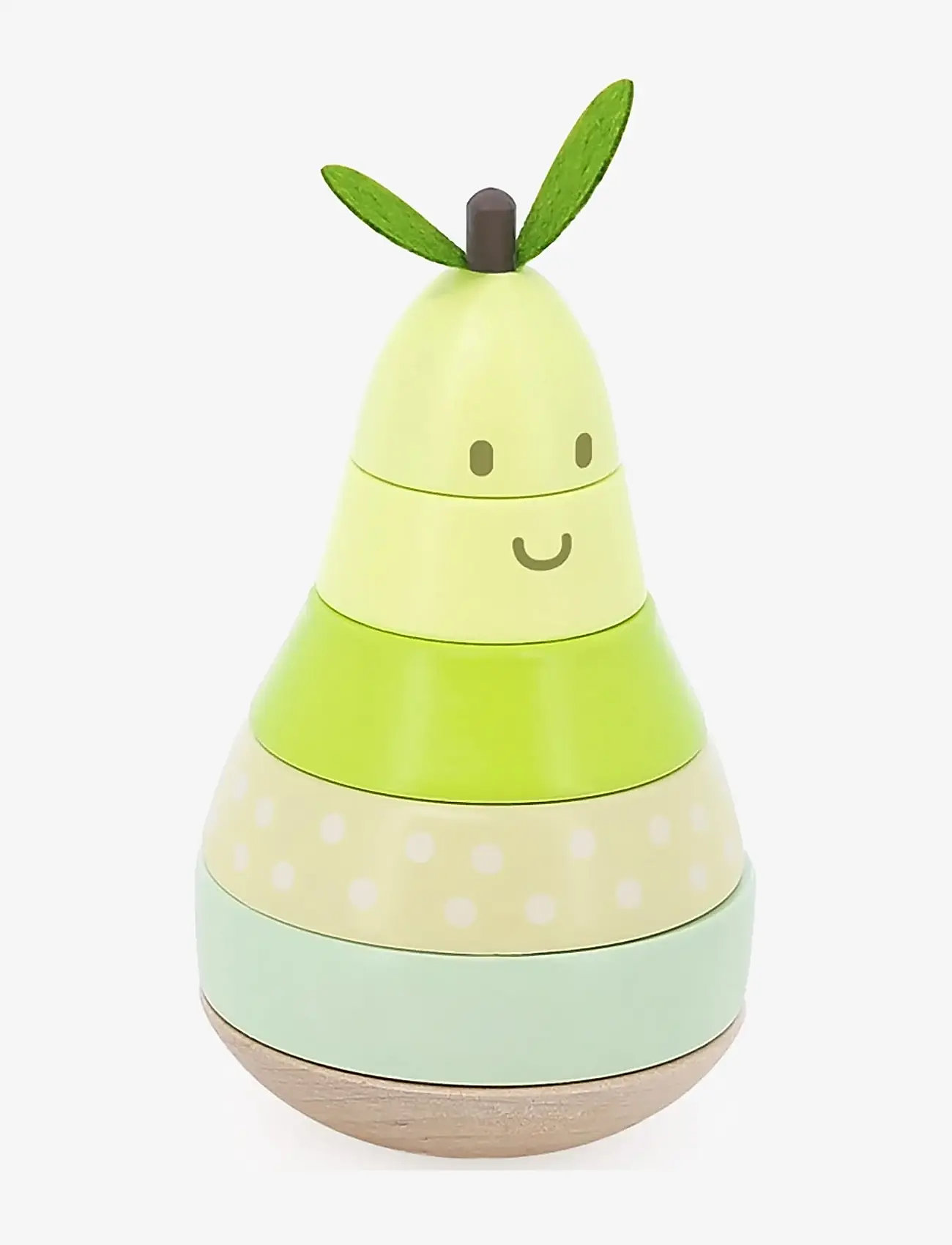 Vilac - Stacking Pear 10 pcs - green - 1
