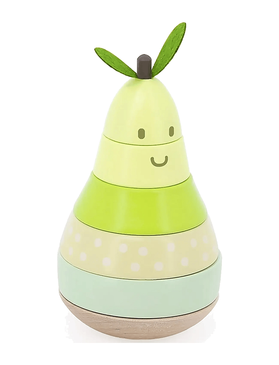 Vilac - Stacking Pear 10 pcs - laotavad klotsid - green - 1