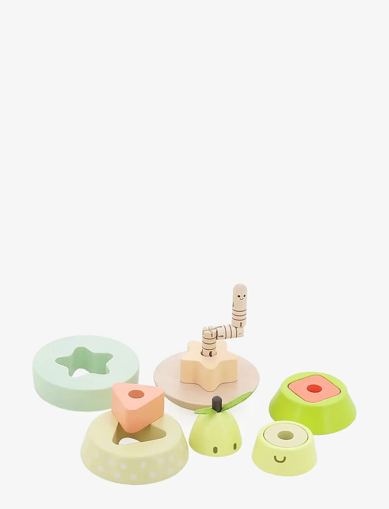 Vilac - Stacking Pear 10 pcs - green - 2