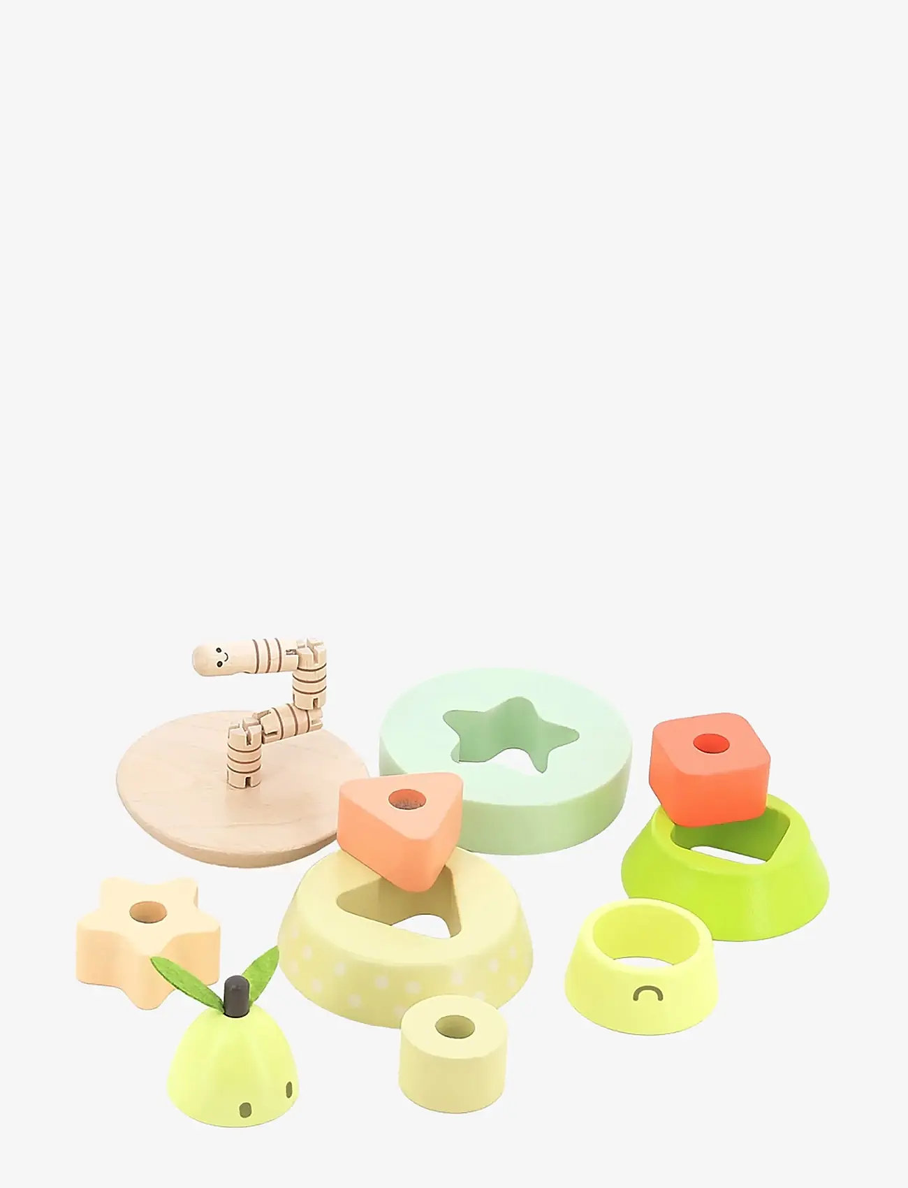 Vilac - Stacking Pear 10 pcs - green - 4