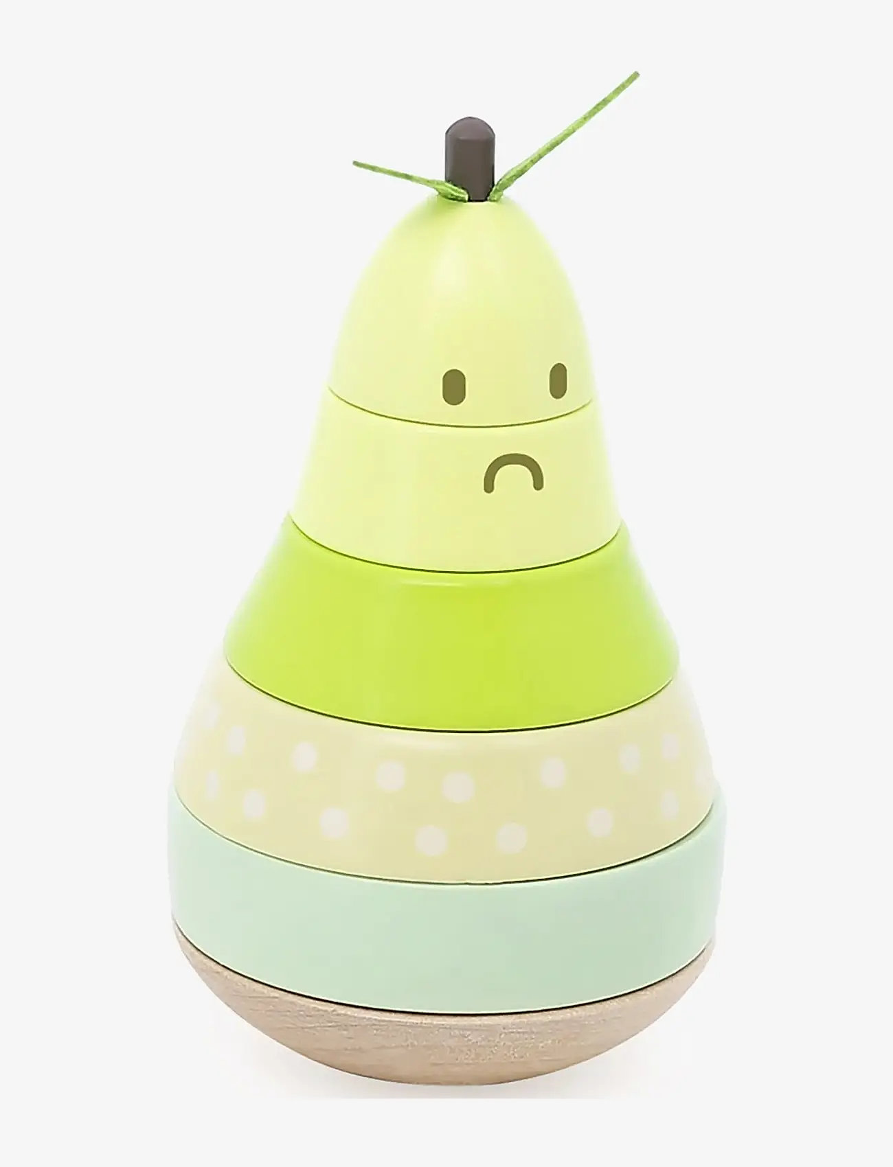 Vilac - Stacking Pear 10 pcs - green - 5