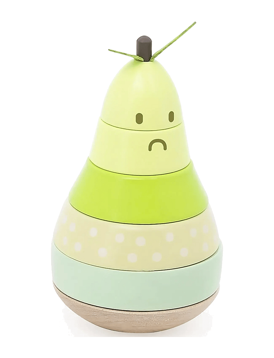 Vilac - Stacking Pear 10 pcs - laotavad klotsid - green - 5