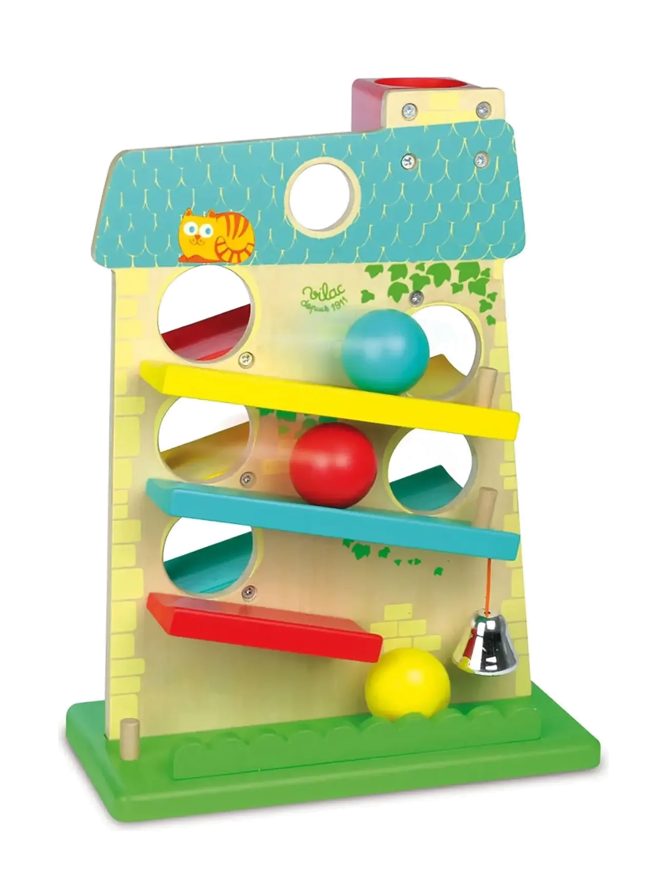 Vilac House Of Balls, One Size, Educational Spielzeug, Mehrfarbig/gemustert - Interactive Kinder