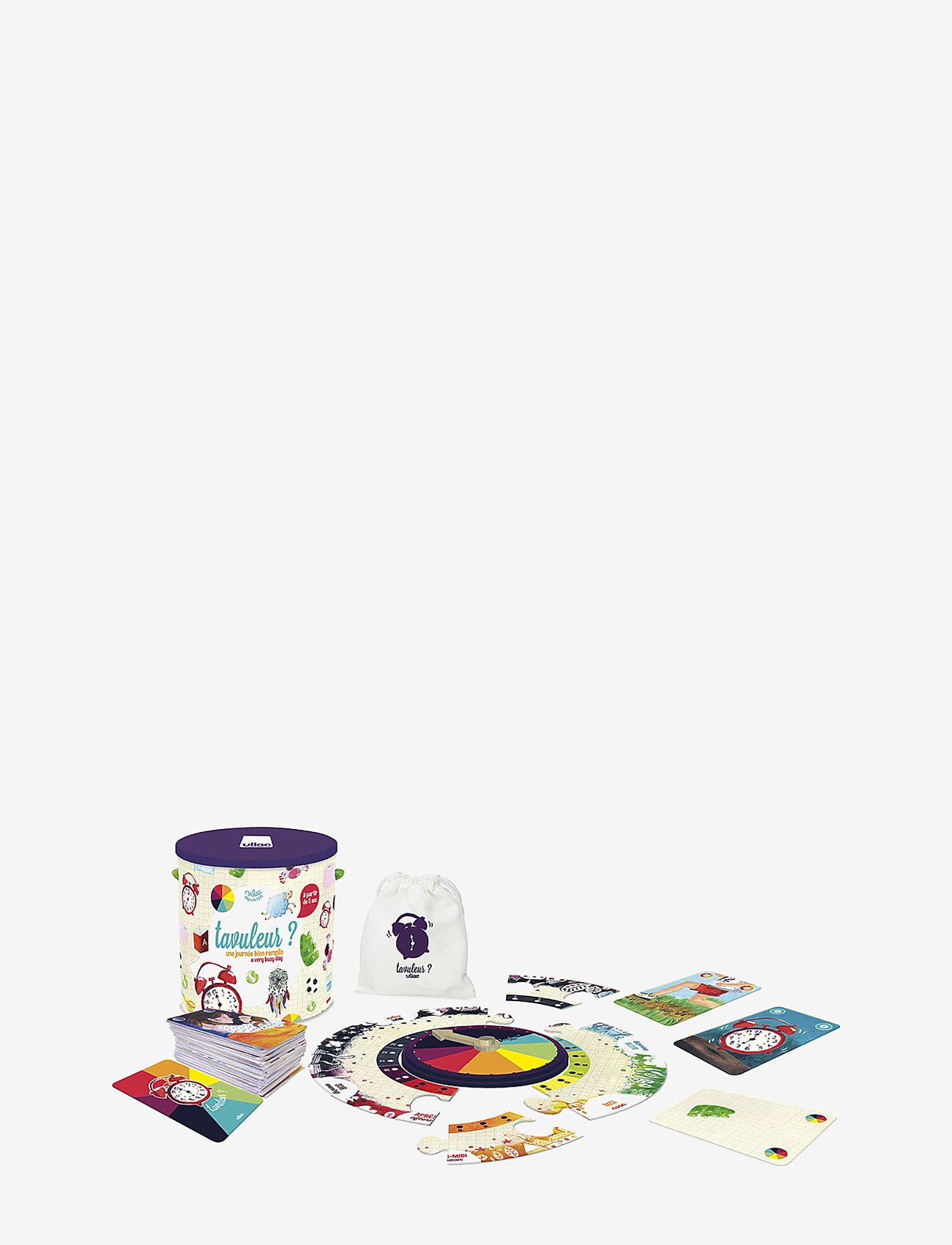 Vilac - Keleuretil - I learn to count the hours - brætspil - multi - 1