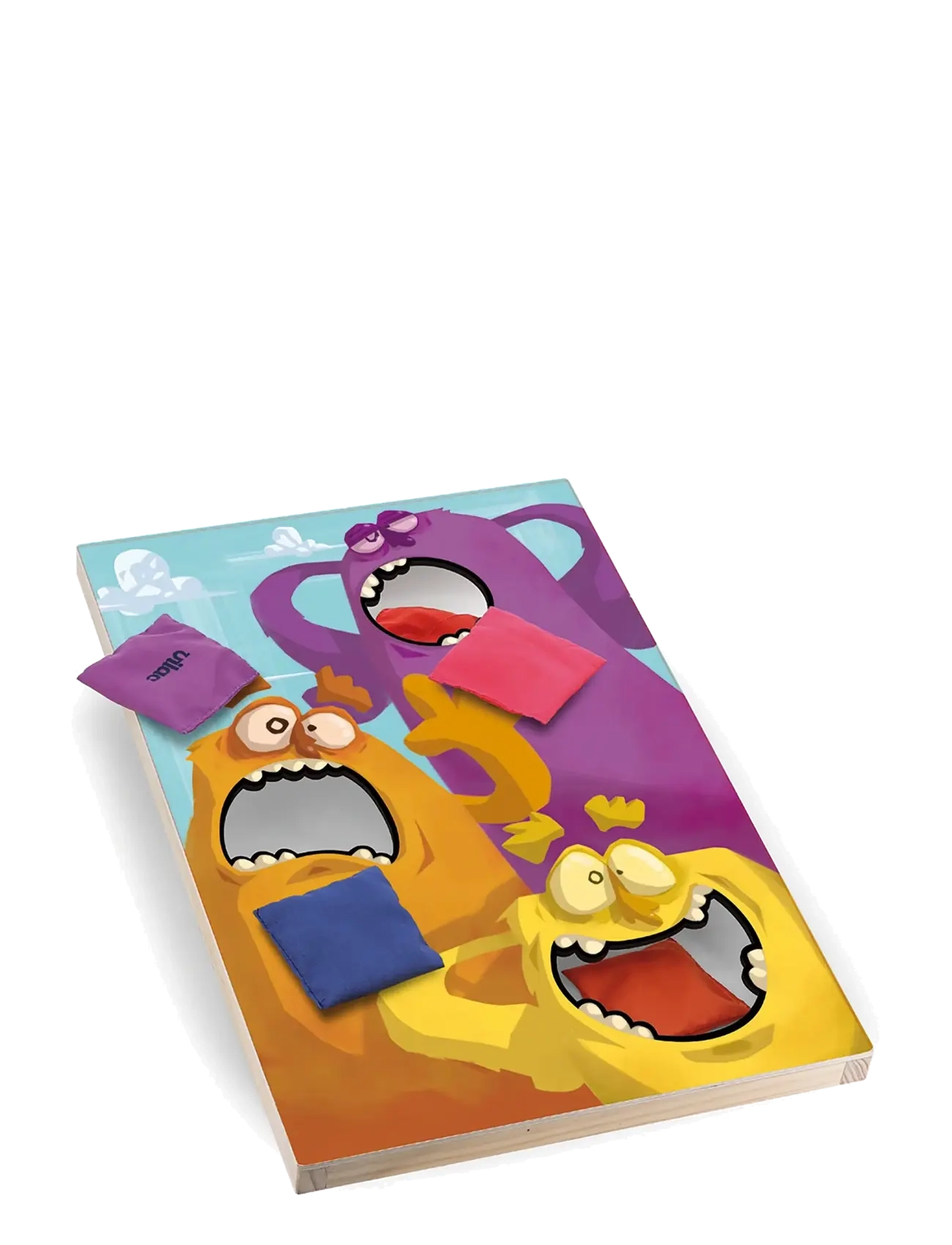 Vilac Beanbag Toss - Monsters - Inomhus leksaker - MULTI / purple