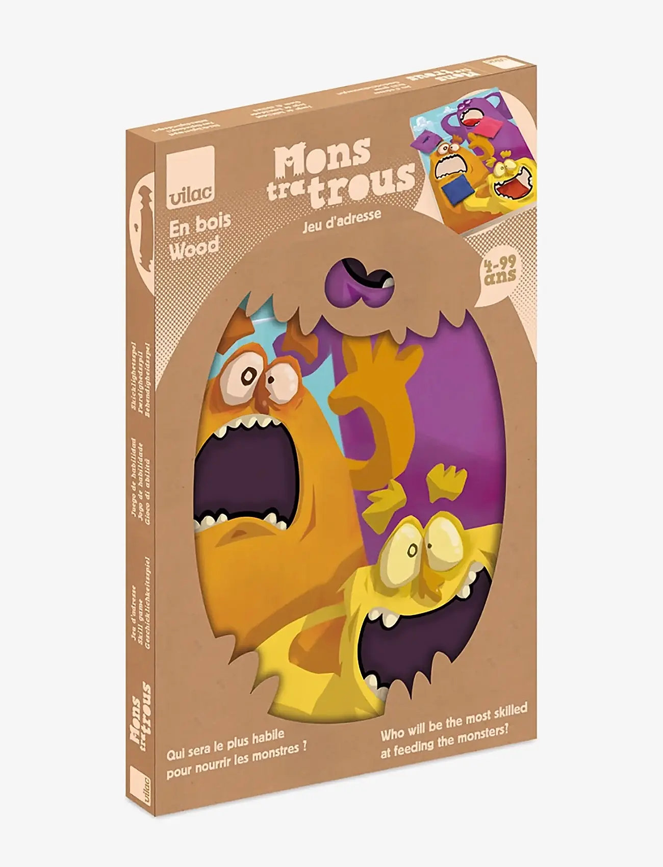 Vilac - Beanbag Toss - Monsters - multi - 2