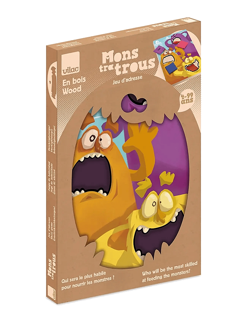 Vilac - Beanbag Toss - Monsters - multi - 2