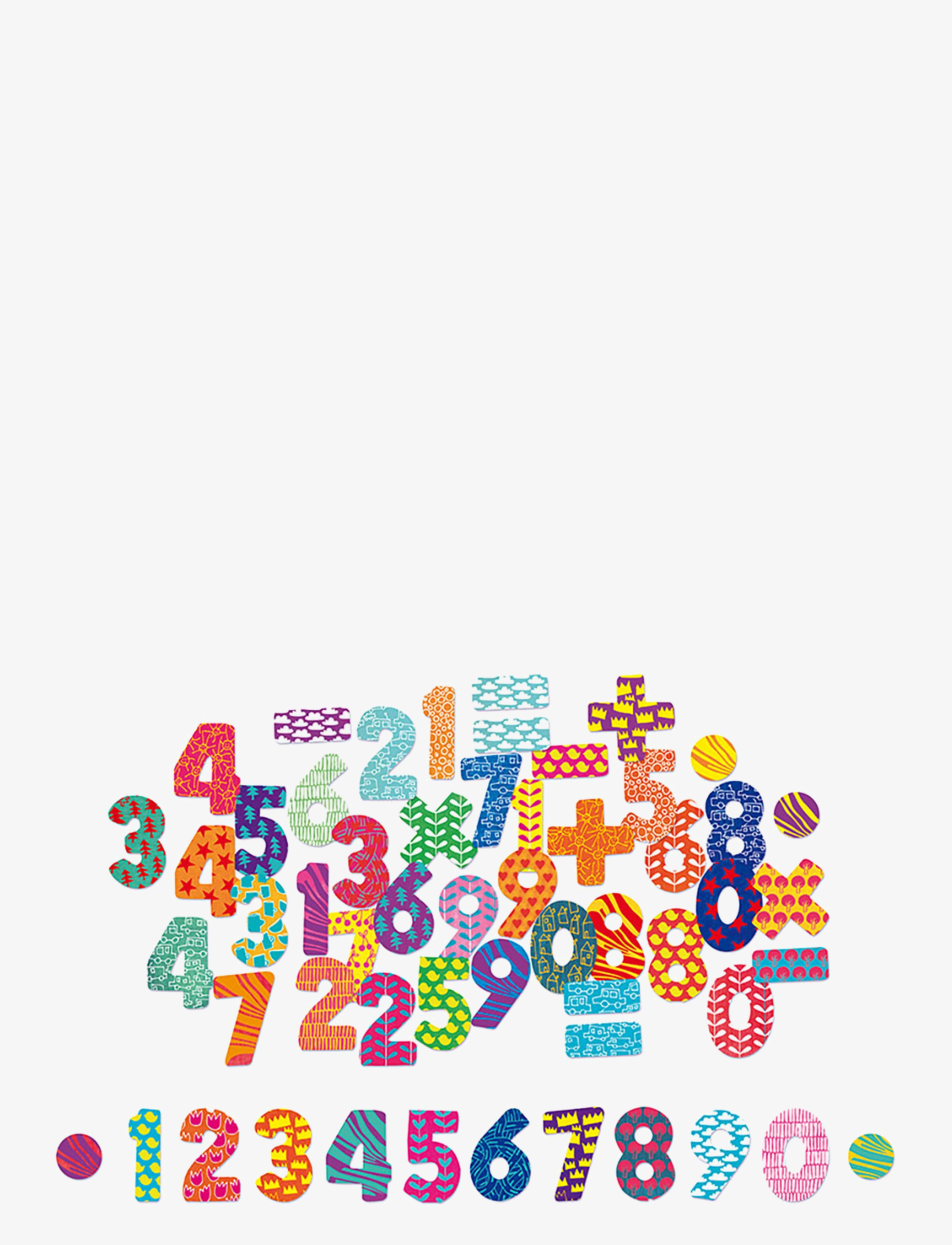 Vilac - Magnets - Numbers and characters for calculating - 56 pcs - Žaidimai - multi - 1