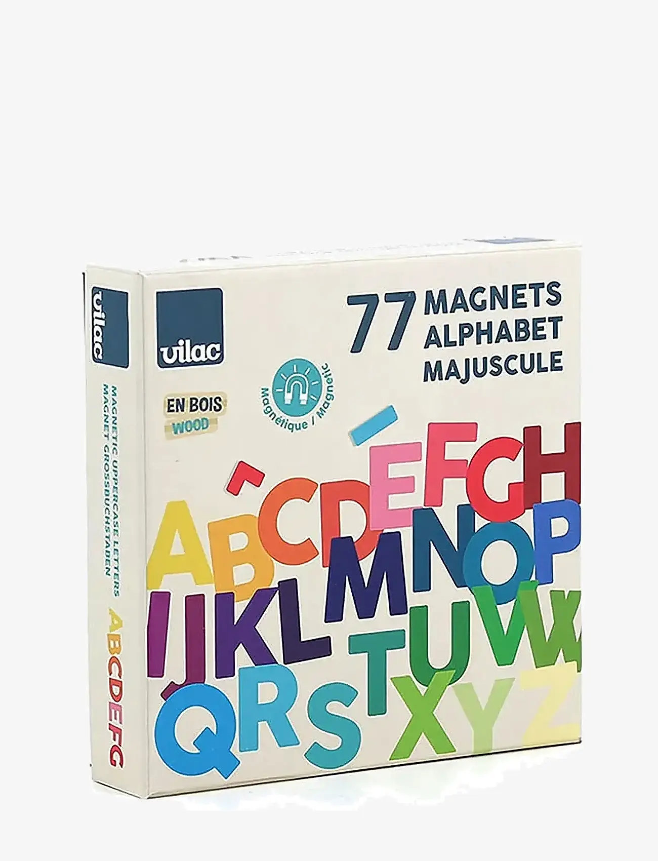 Vilac - Magnetic Letters - Uppercase (English) - interaktives spielzeug - multi - 0