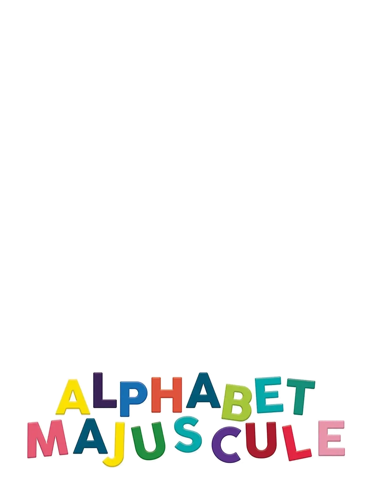 Vilac - Magnetic Letters - Uppercase (English) - interaktivt legetøj - multi - 1