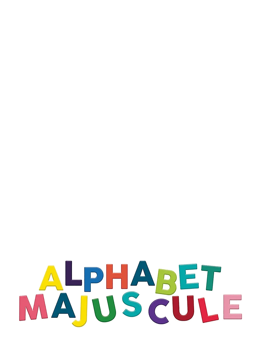 Vilac - Magnetic Letters - Uppercase (English) - interaktiivsed mänguasjad - multi - 1