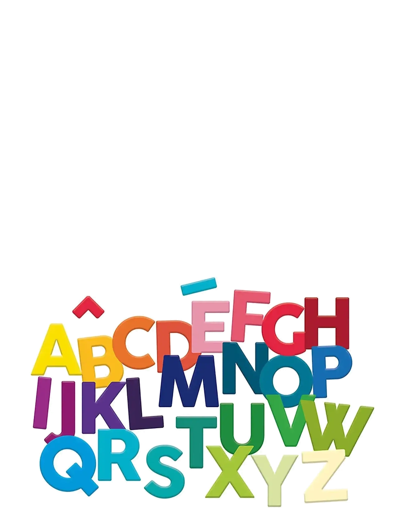 Vilac - Magnetic Letters - Uppercase (English) - interaktivt legetøj - multi - 2