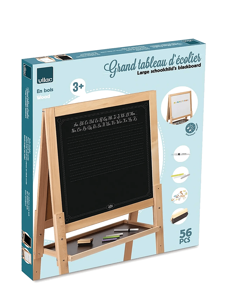 Vilac - Blackboard - Doublesided on Feet - black - 2
