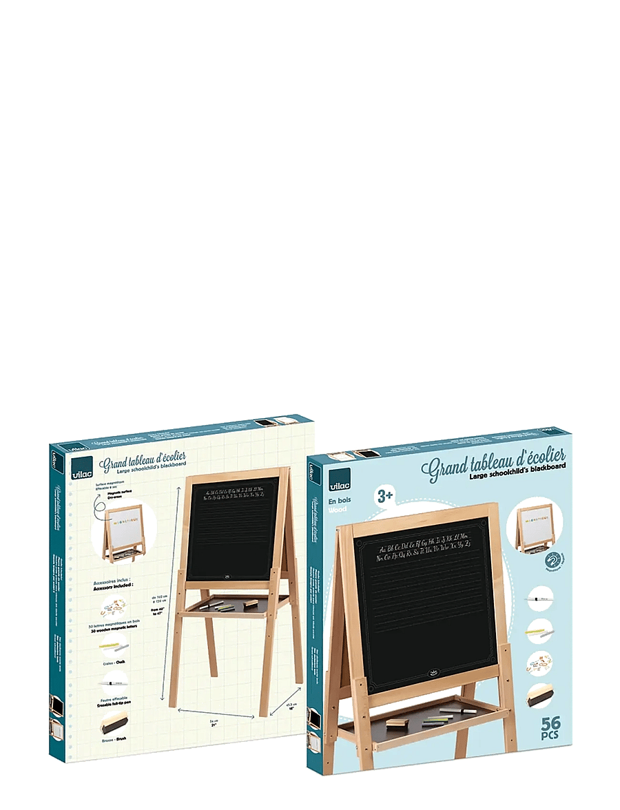 Vilac - Blackboard - Doublesided on Feet - black - 3