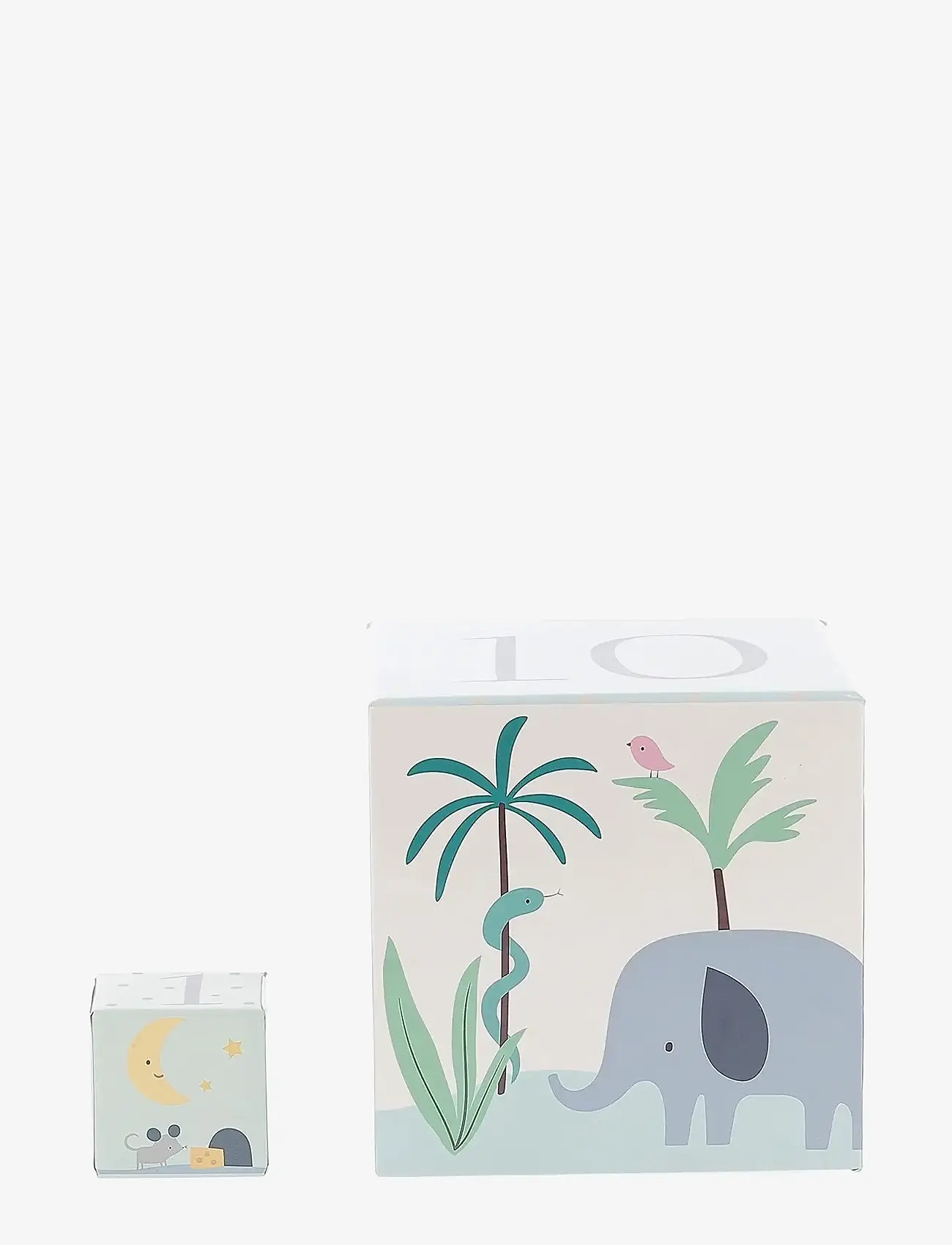 Vilac - Nesting Cubes - Animals by Sarah Betz - staflanlegir kubbar - multi - 4