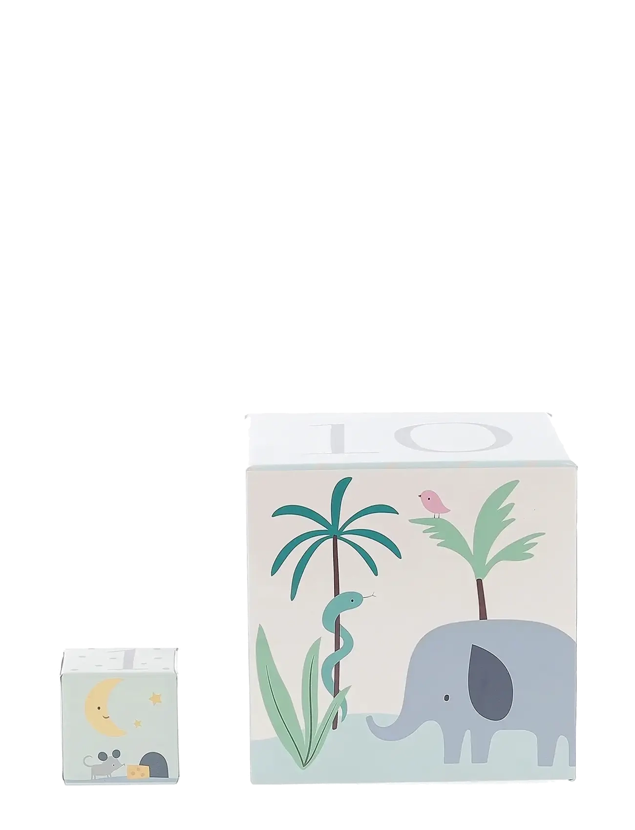 Vilac - Nesting Cubes - Animals by Sarah Betz - stapelbara klossar - multi - 4
