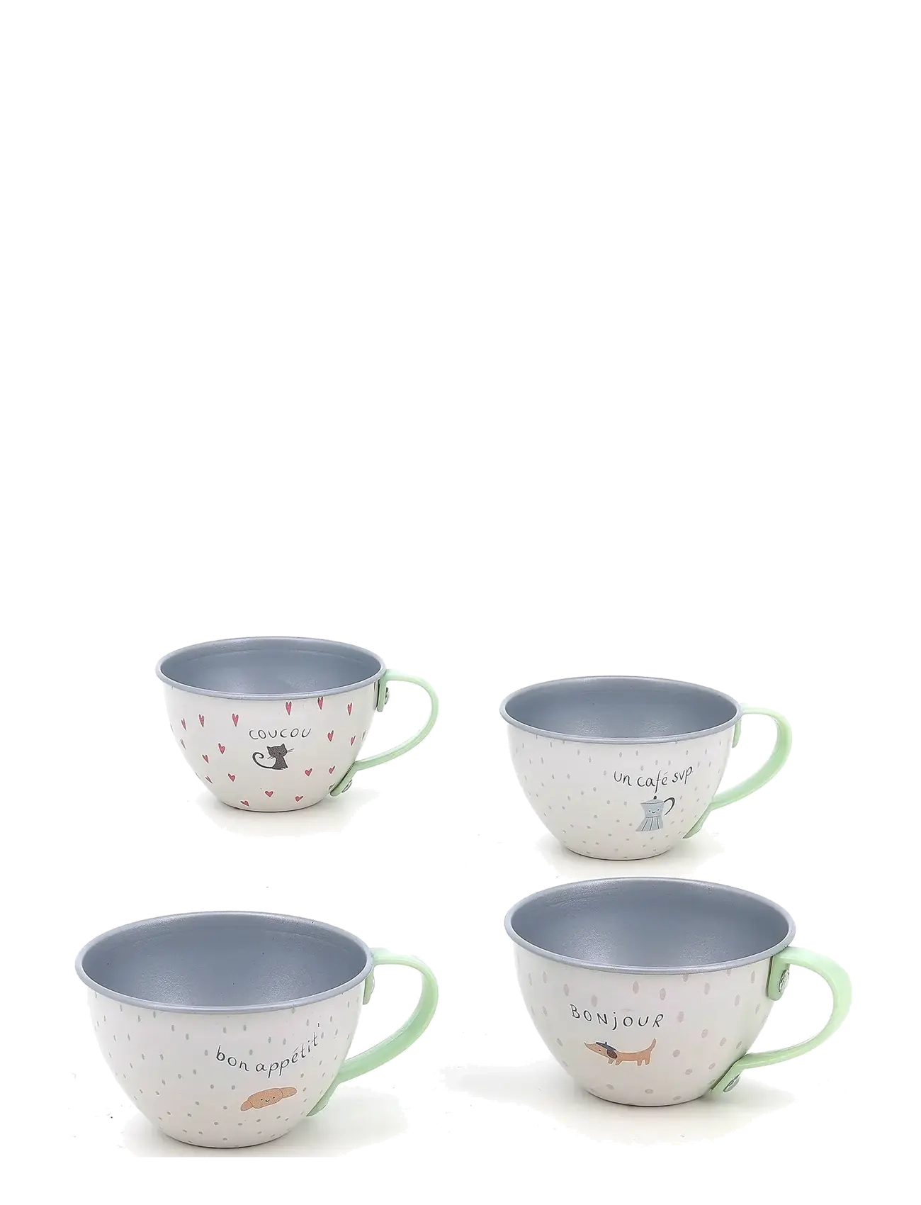 Vilac - Musical Tea Set - Paris by Sarah Betz - kafijas & tējas komplekti - multi - 3