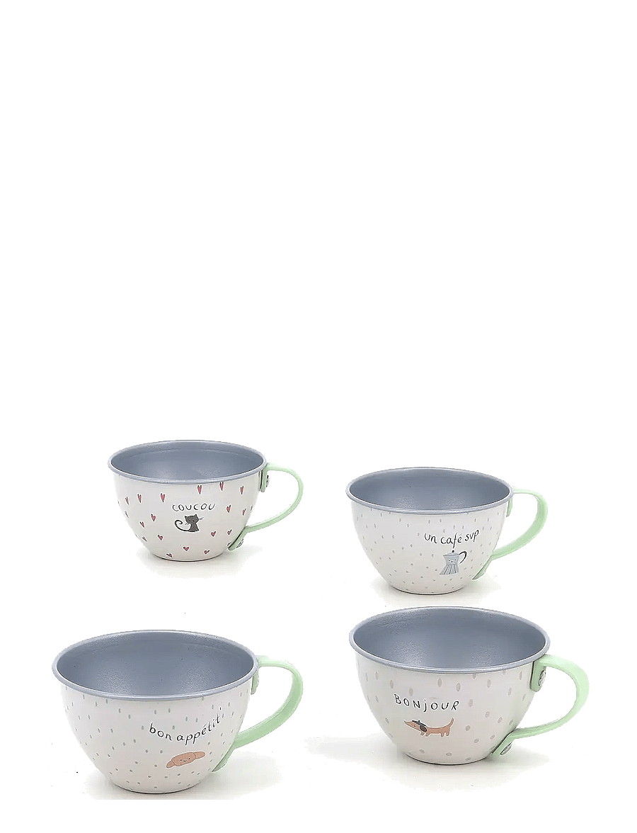 Vilac - Musical Tea Set - Paris by Sarah Betz - kohvi & teekomplektid - multi - 3