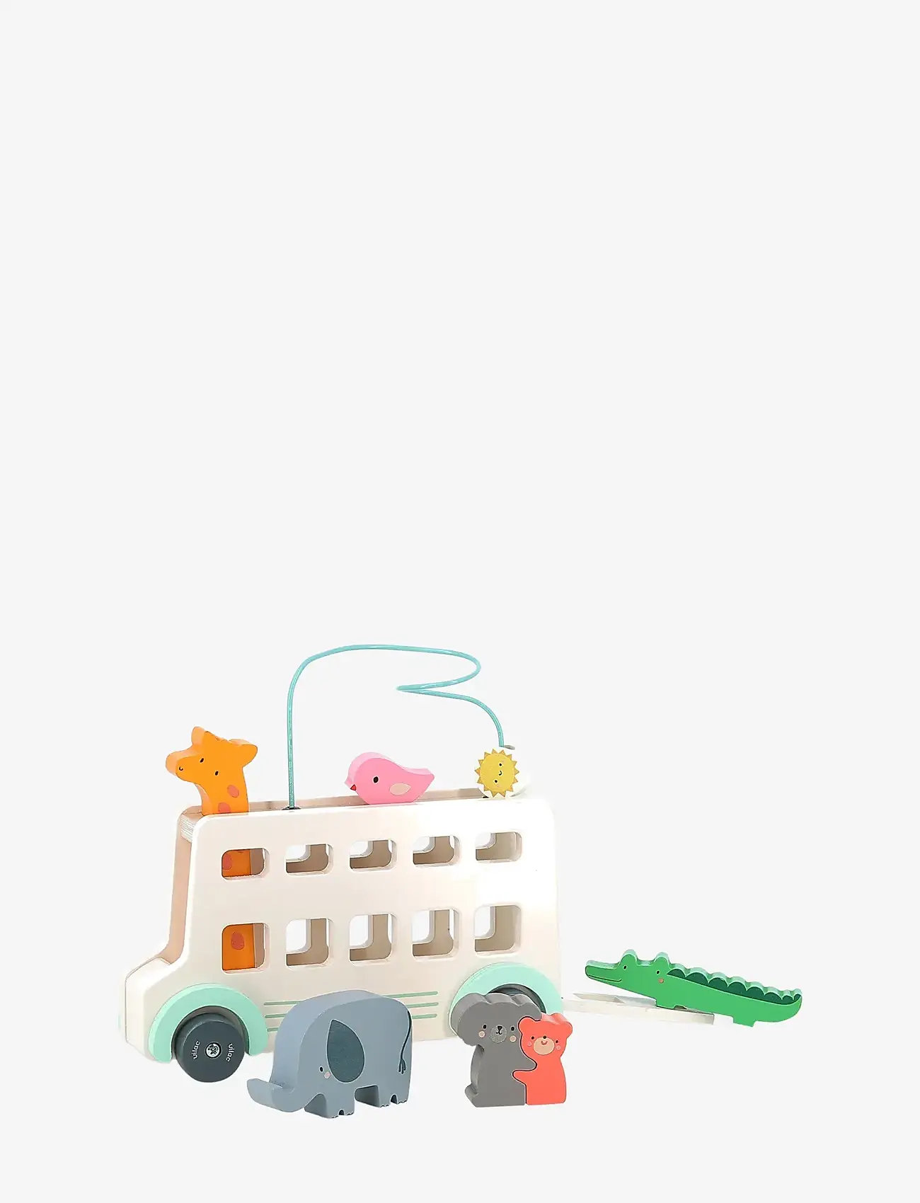 Vilac - Activity Toy - Animals Bus by Sarah Betz - interaktivt legetøj - nature - 1