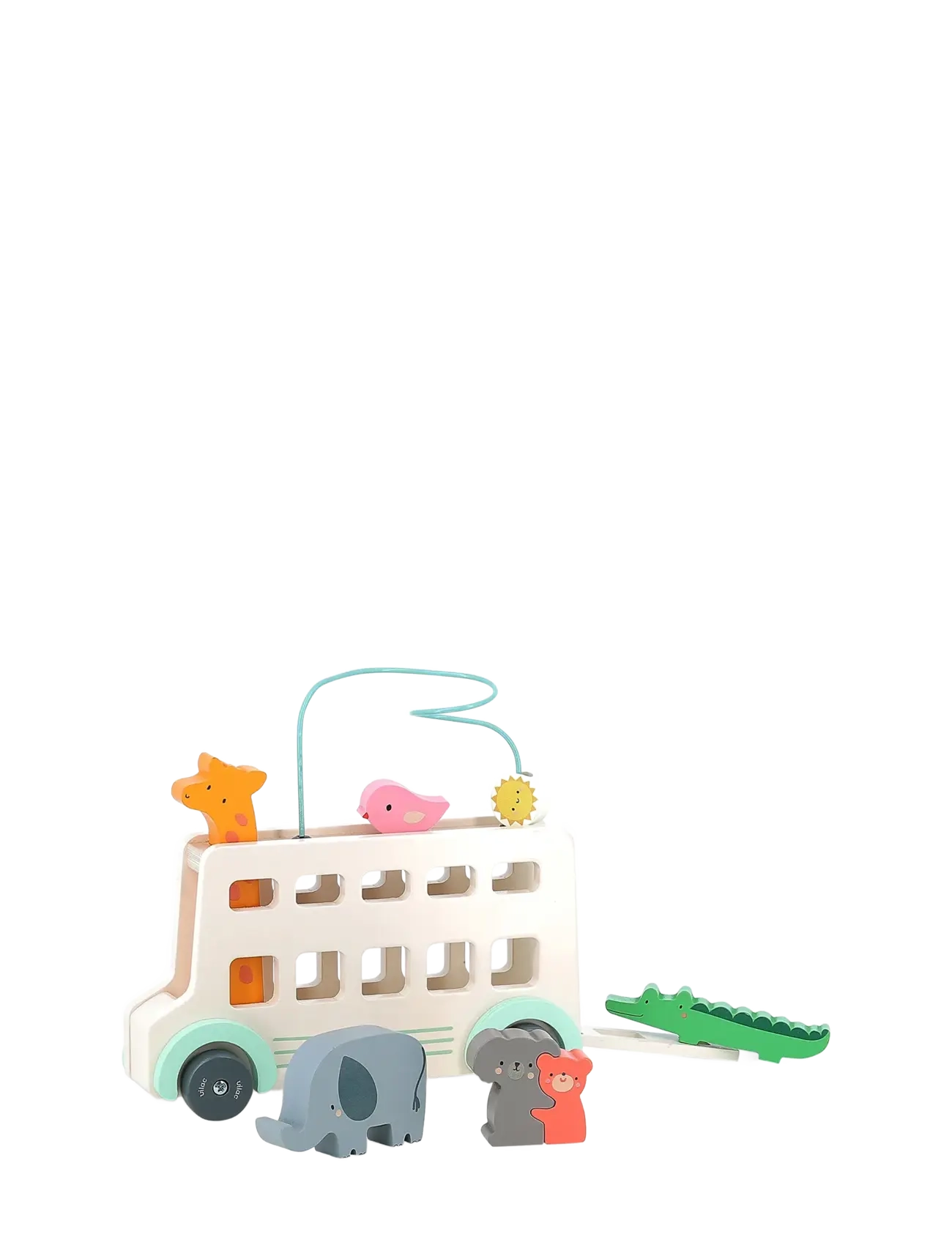 Vilac Activity Toy - Animals Bus by Sarah Betz - Jõulukingid - NATURE / multi