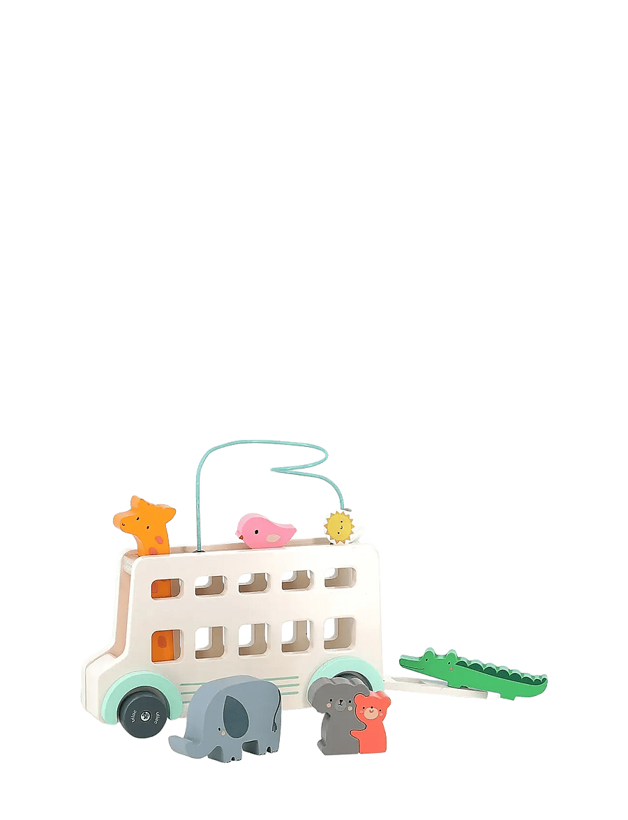 Vilac - Activity Toy - Animals Bus by Sarah Betz - interaktiivsed mänguasjad - nature - 1