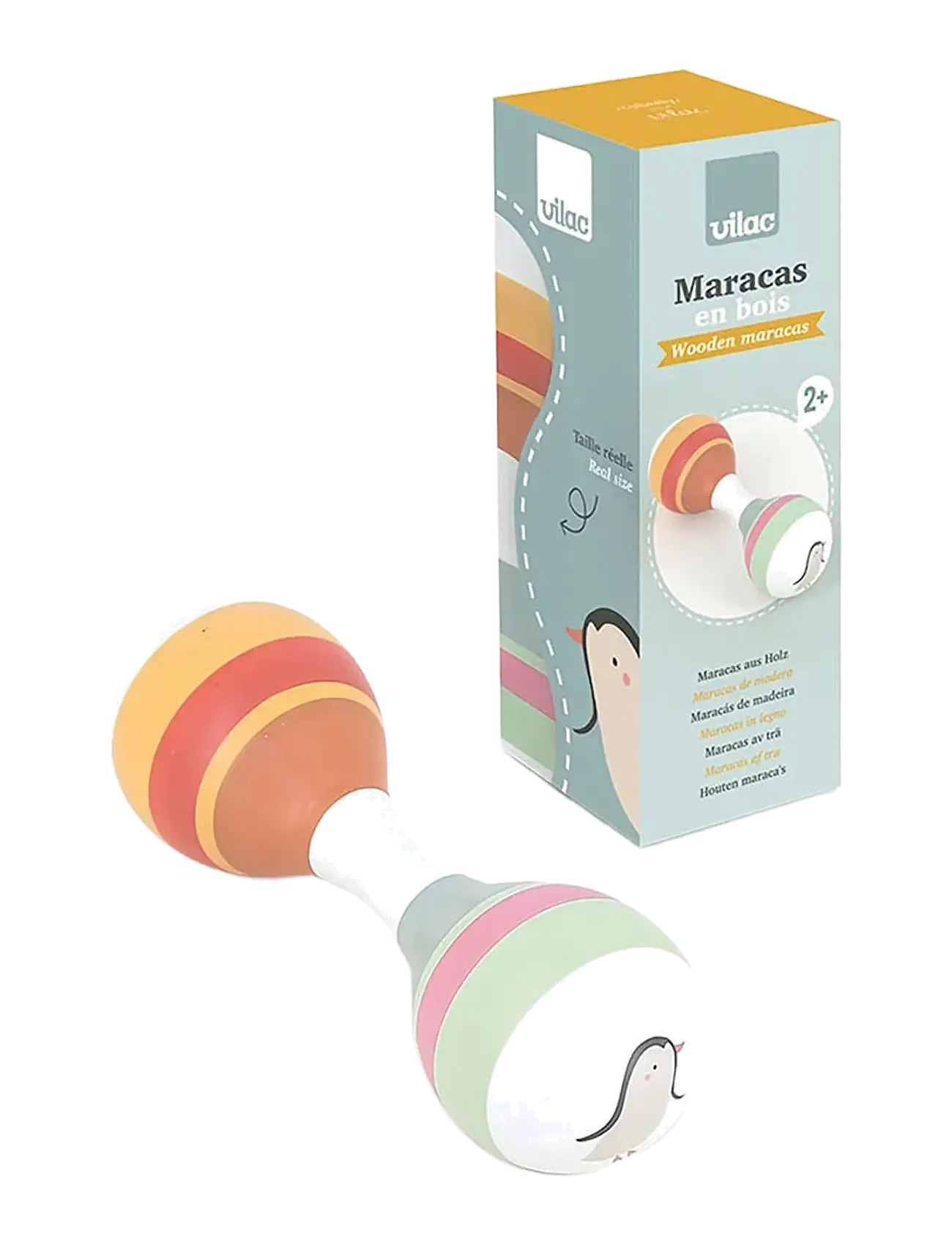Vilac - Maracas - musikinstrument - multi - 2