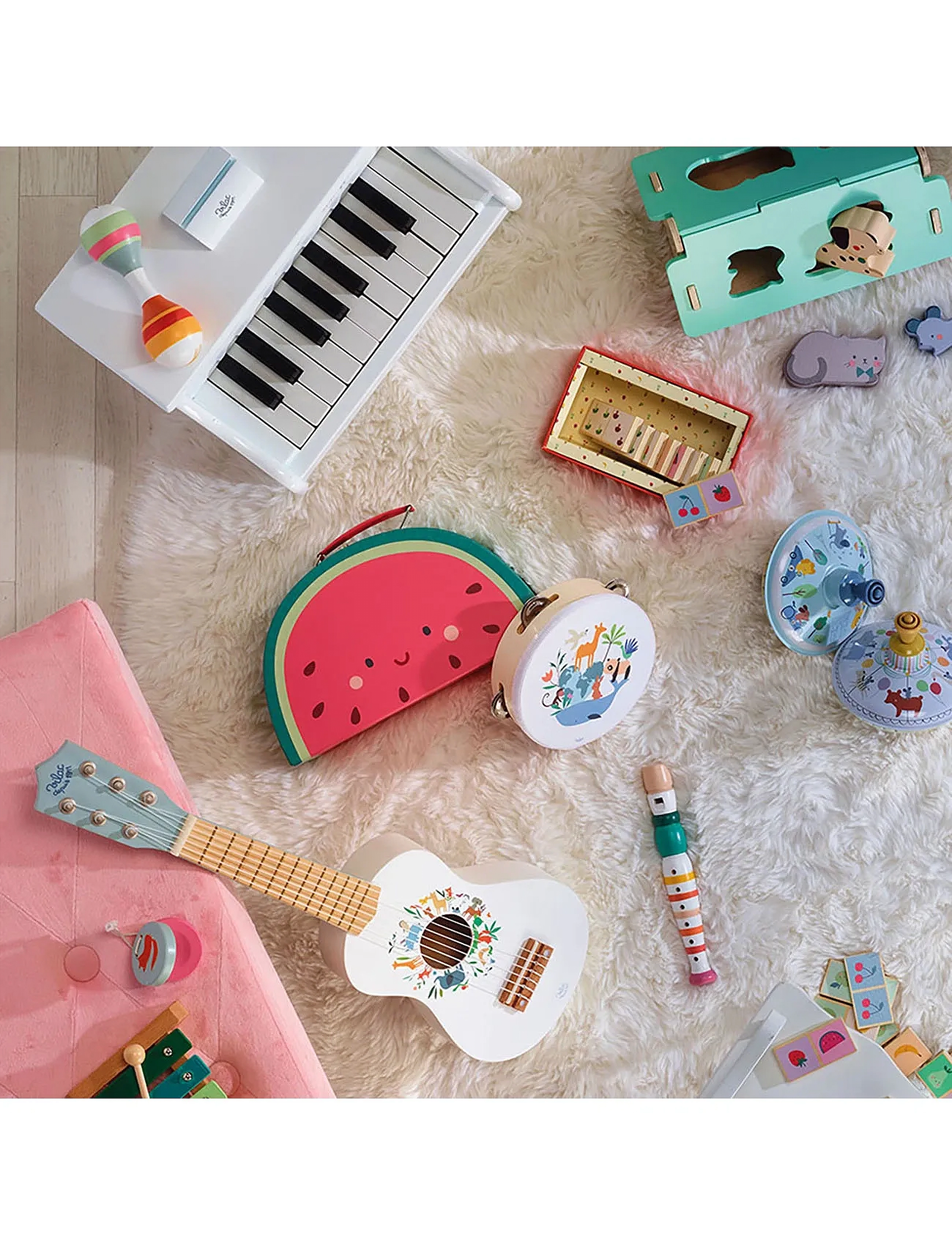 Vilac Maracas, One Size, Multi/patterned, Legetøj > Musical Instruments, Børn