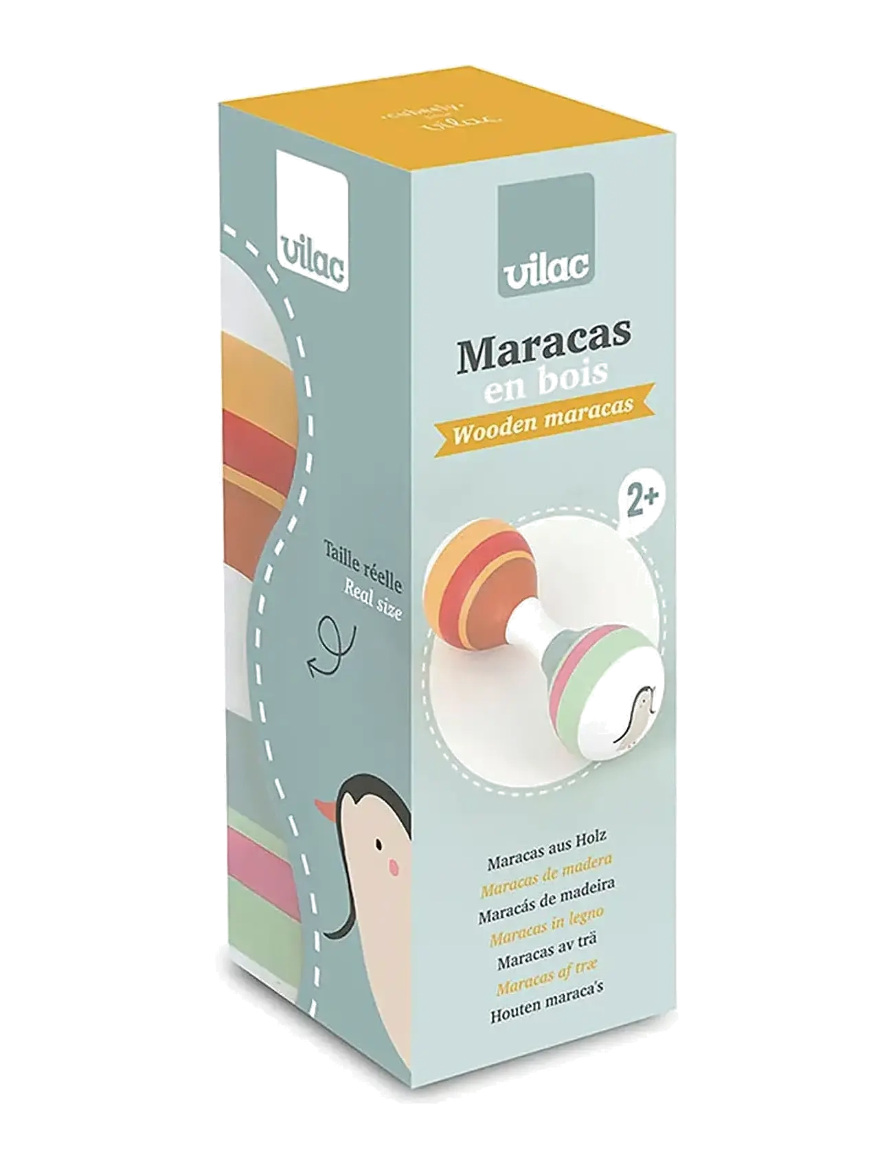 Vilac - Maracas - musikinstrument - multi - 3