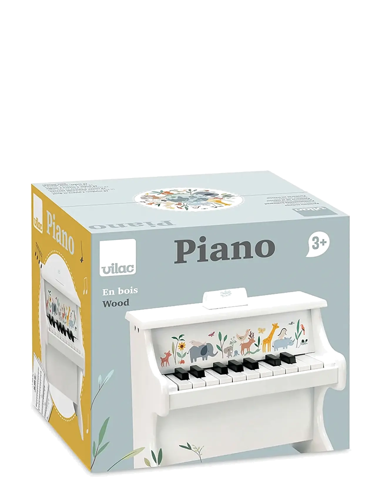 Vilac - Piano - White - musikinstrument - white - 2