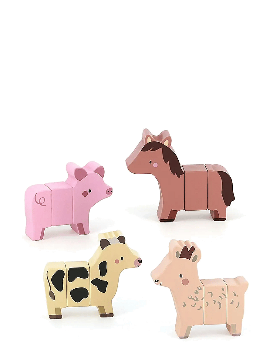 Vilac - Magnetic Animals 12 Pcs - loomad - multi - 1