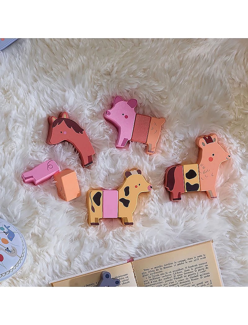 Vilac - Magnetic Animals 12 Pcs - loomad - multi - 0
