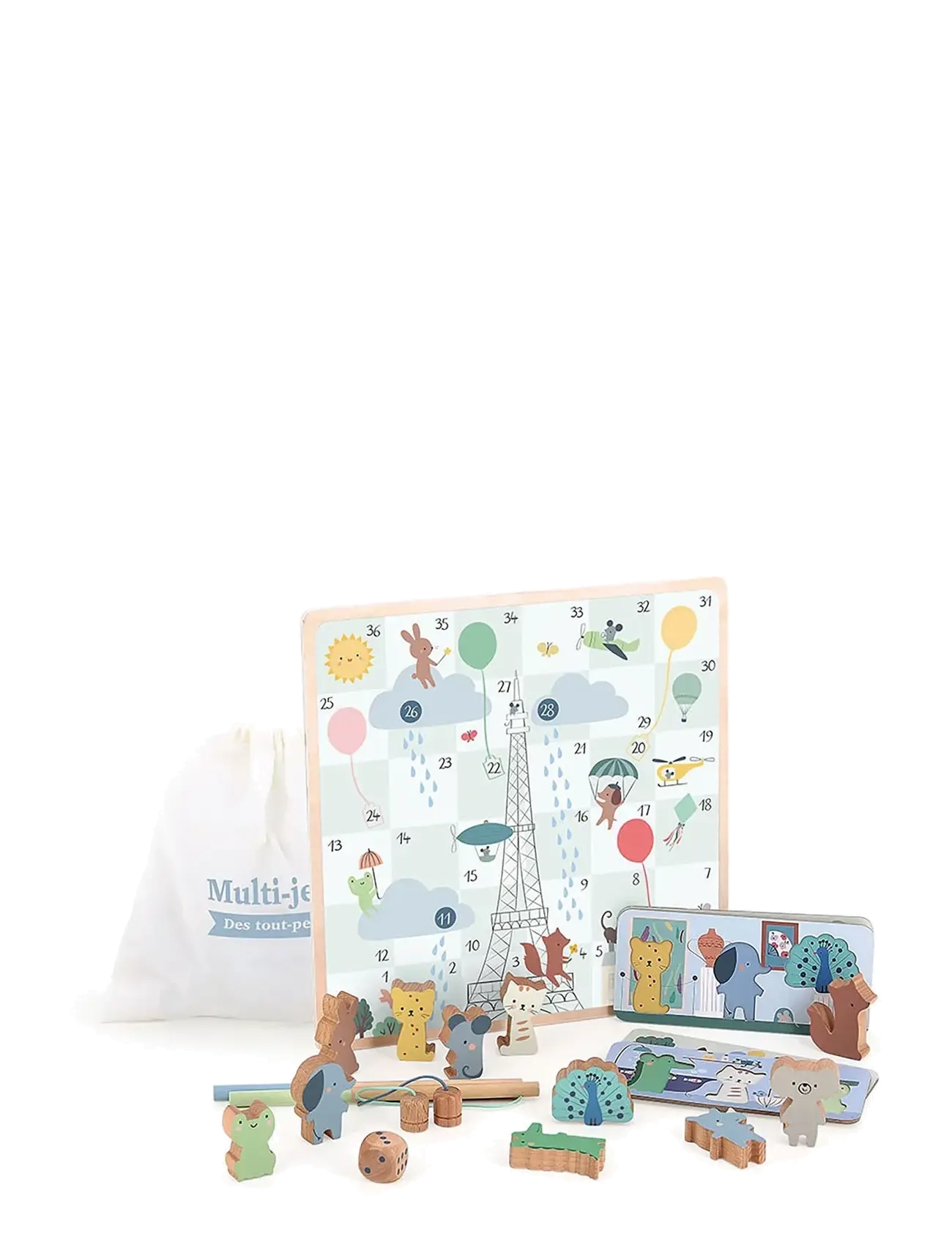 Vilac 4 Games for Toddlers - Jõulukingid - MULTI / multi