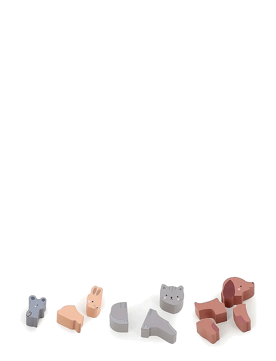 Vilac - Puzzle 10 pcs - Four Animals - loomad - multi - 3