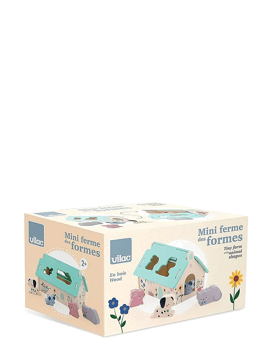 Vilac - Shape Sorter - Tiny Farm with animals - sortierspiel - multi - 1