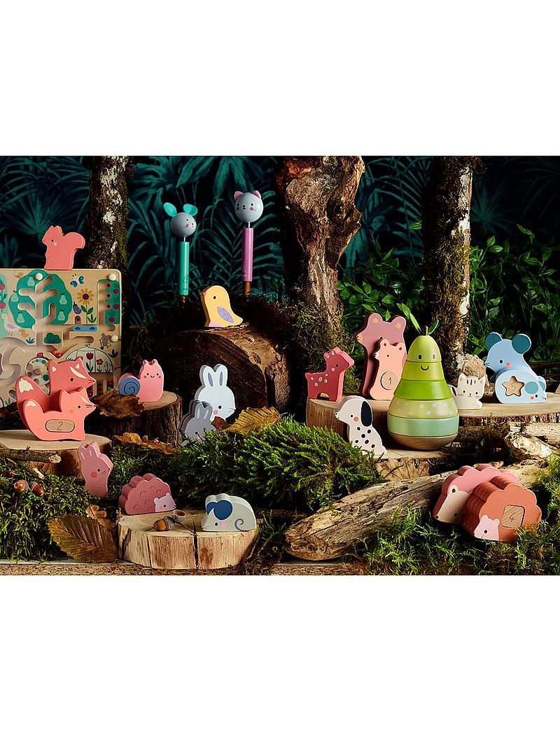Vilac - Puzzle Blocks 20 pcs - Animal Babies - multi - 0