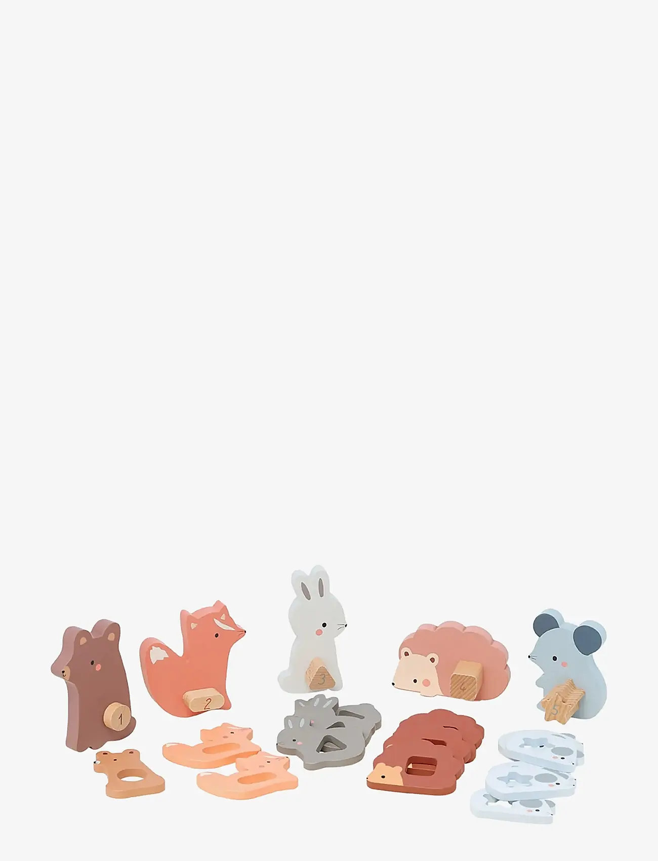 Vilac - Puzzle Blocks 20 pcs - Animal Babies - multi - 2