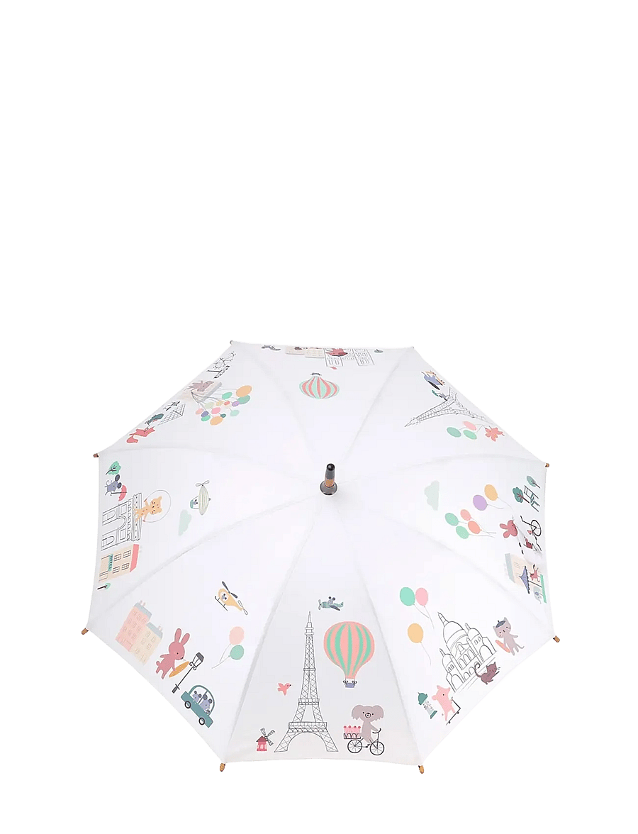 Vilac - Umbrella - Paris - vihmavarjud - white - 0