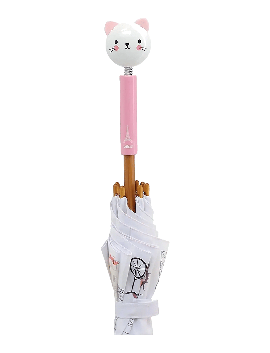 Vilac - Umbrella - Paris - vihmavarjud - white - 1
