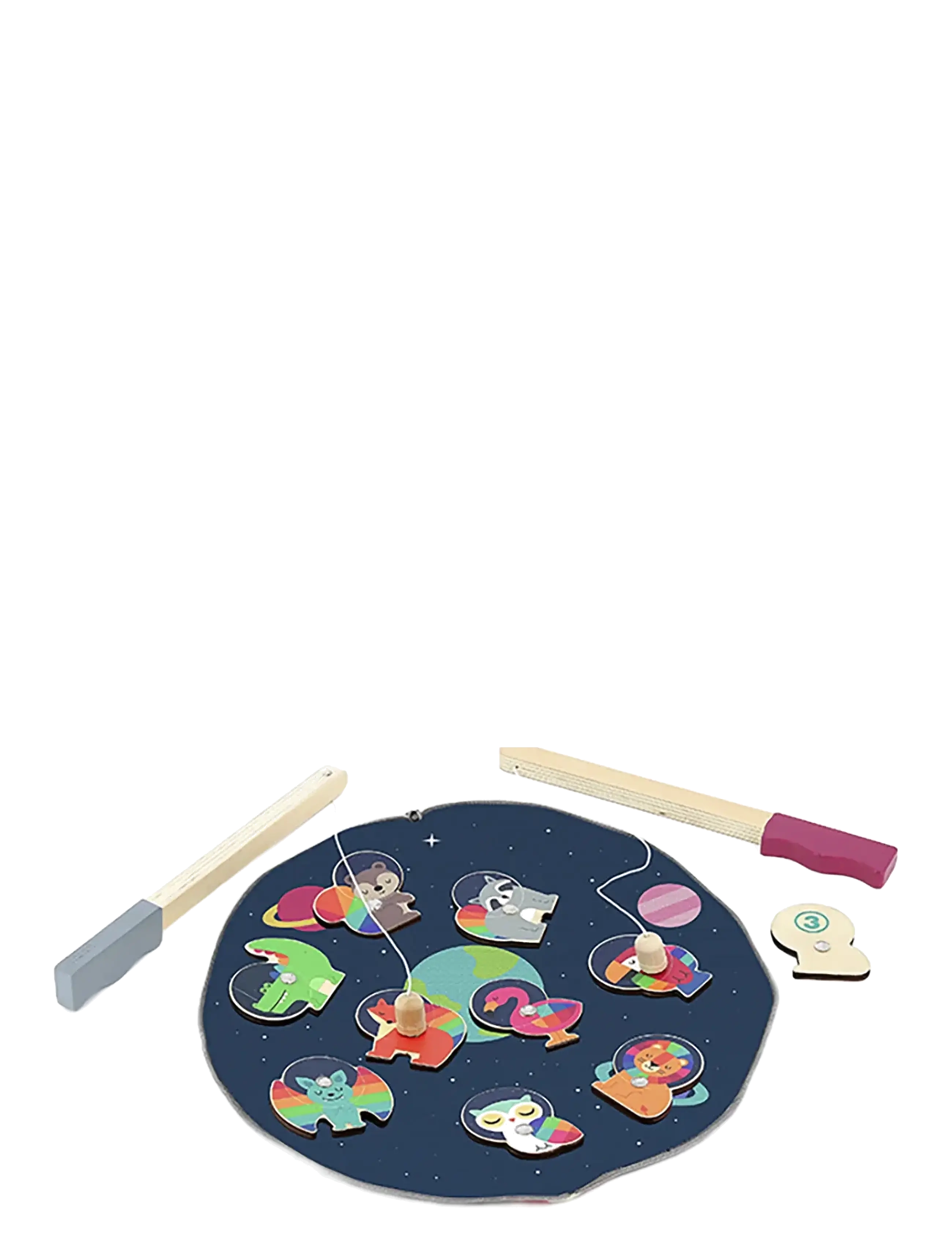 Vilac Game - Fishing Game - Space By Andy Westface, One Size, Multi/patterned, Spil > Aktive Spil, Børn