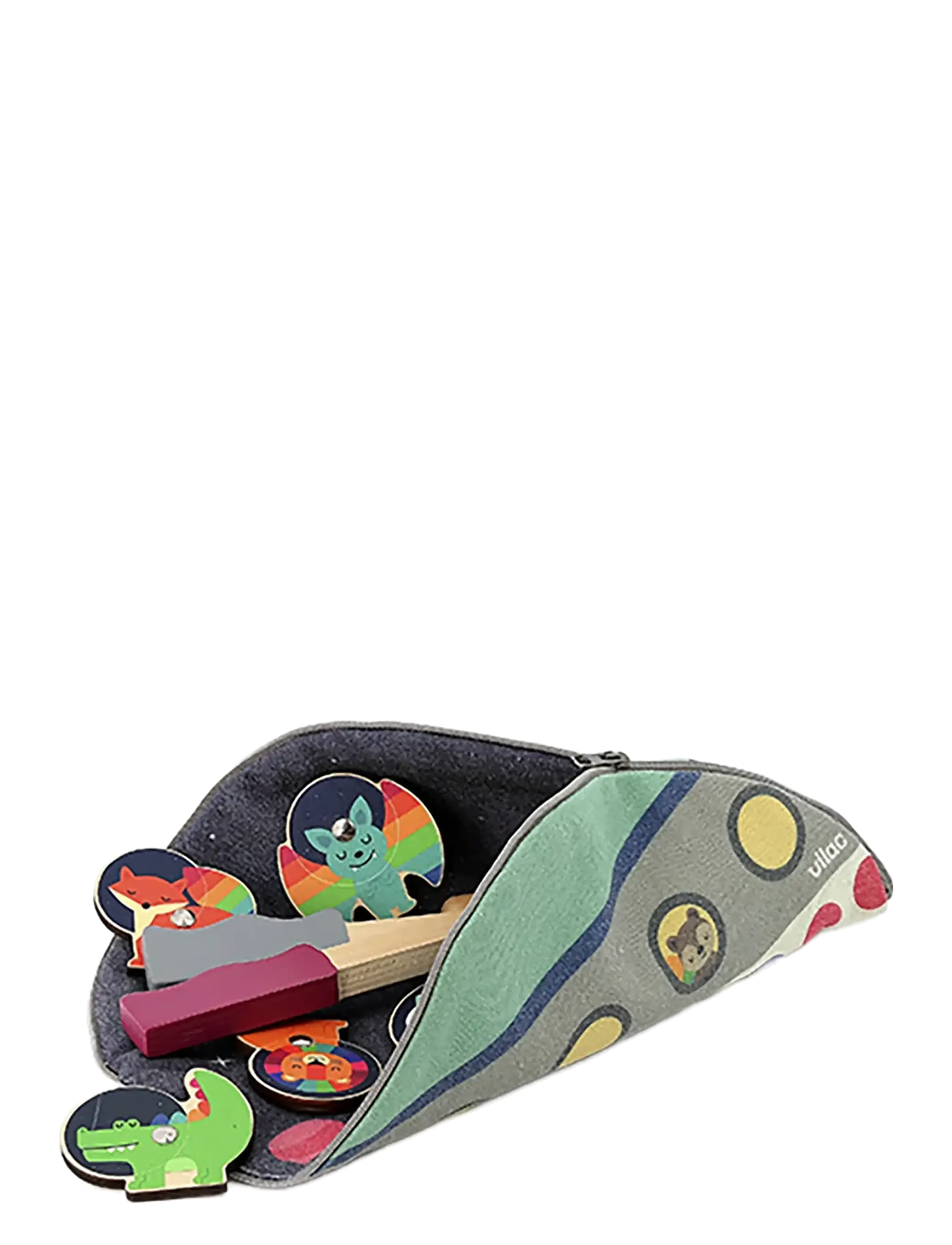 Vilac - Game - Fishing Game - Space by Andy Westface - aktivitetsspill - navy - 2