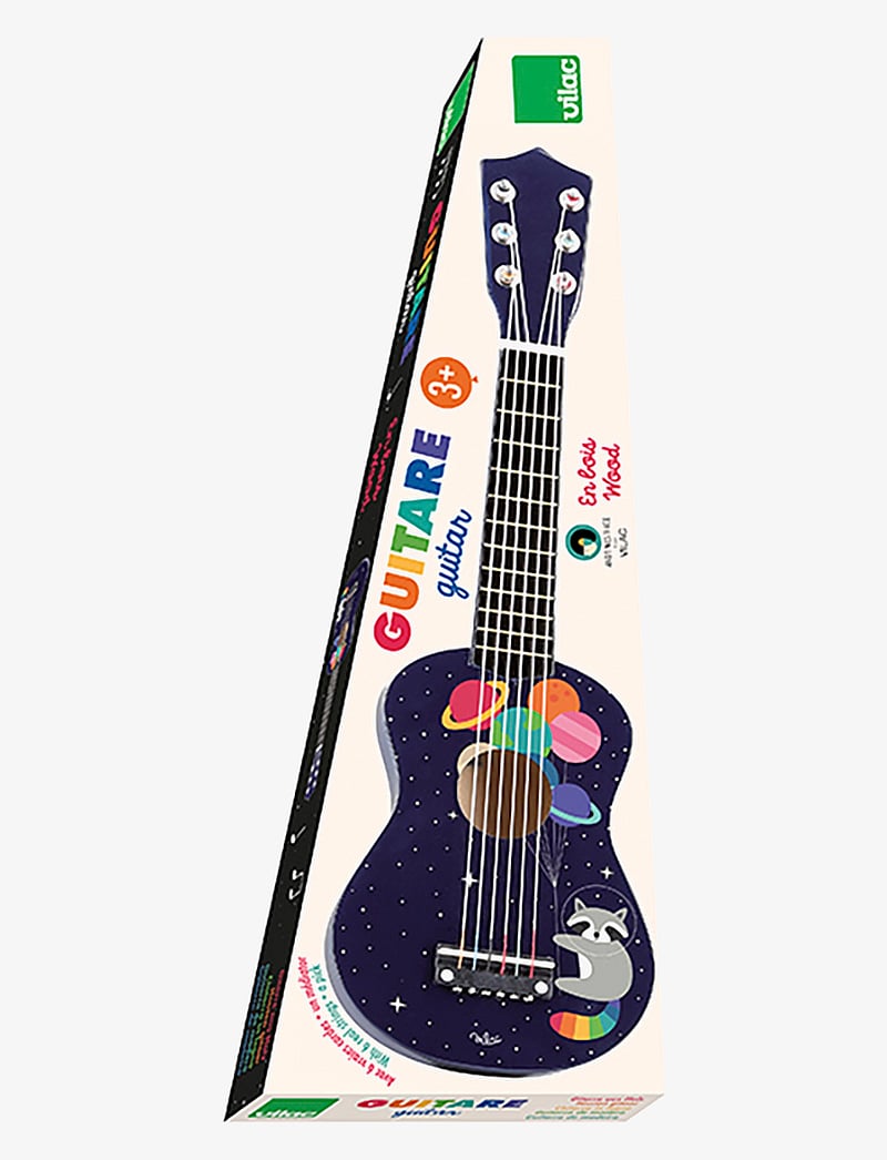 Vilac - Guitar - Rainbow by Andy Westface - muusikariistad - dark blue - 1