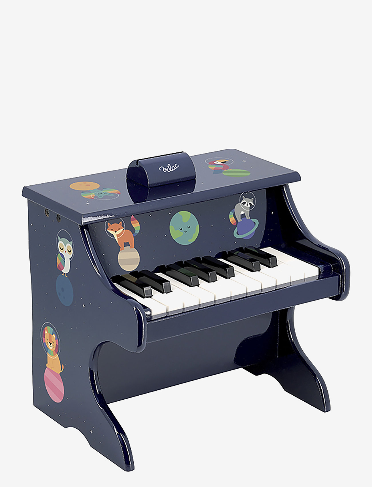 Vilac - Piano - Rainbow by Andy Westface - musikinstrument - dark blue - 0