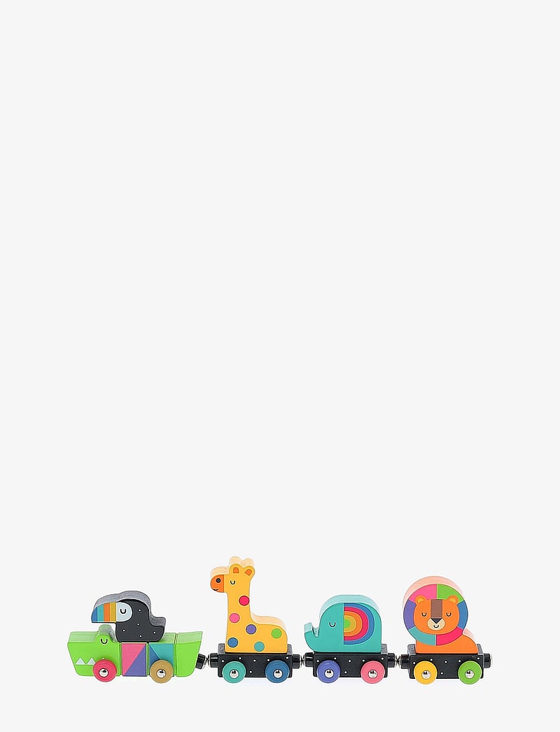 Vilac - Train with Animals by Andy Westface - interaktiivsed mänguasjad - rainbow - 0