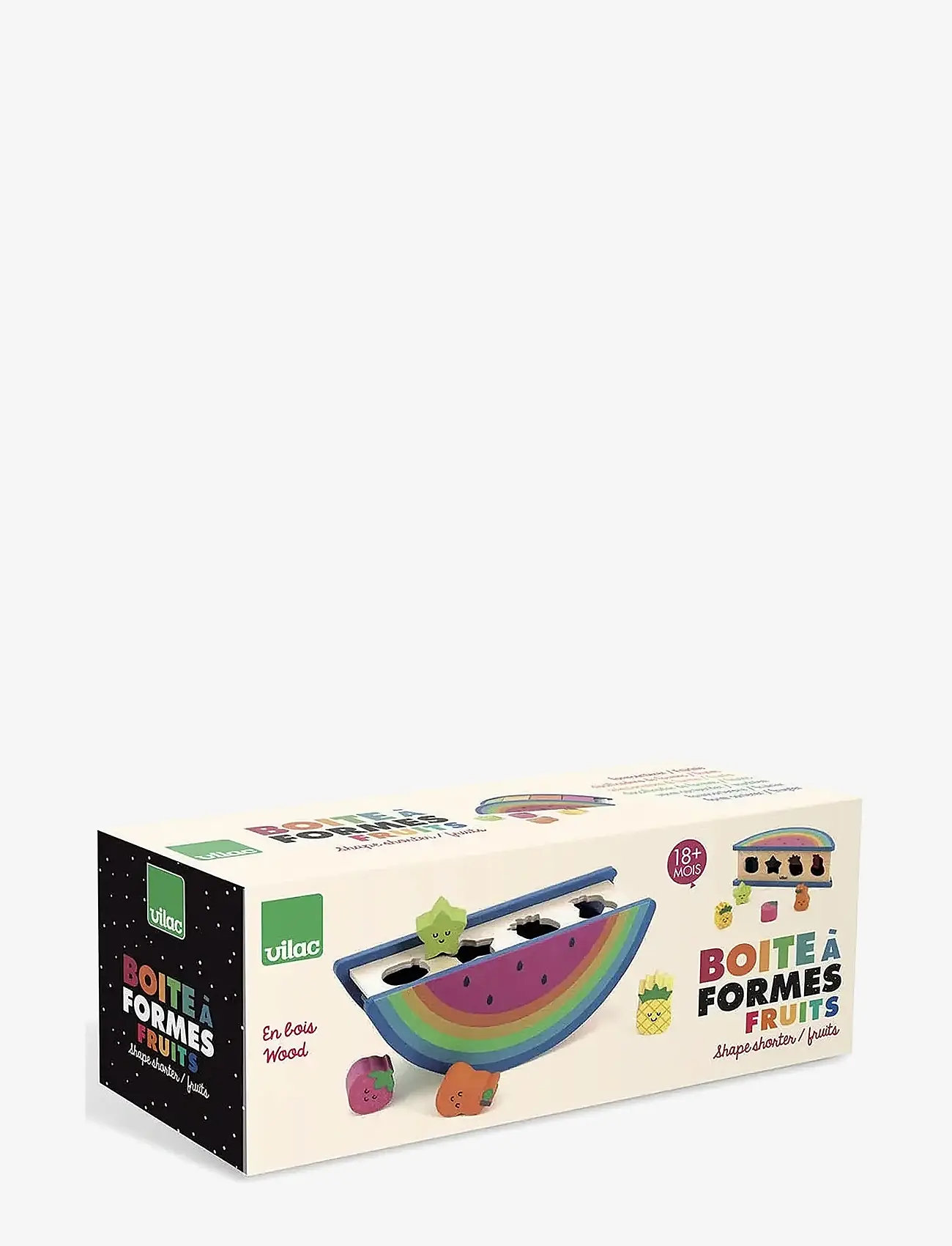 Vilac - Shape Sorter - Fruits - palikkalaatikot - multi - 3
