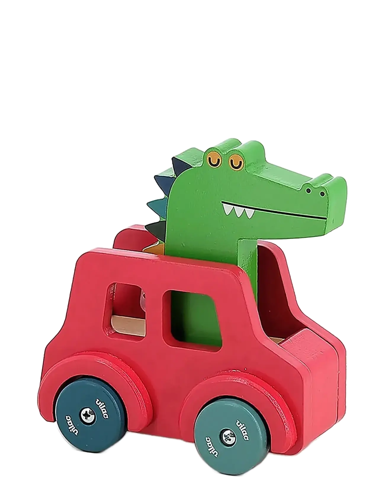 Vilac Honking Car - Crocodile - Jõulukingid - RED / multi