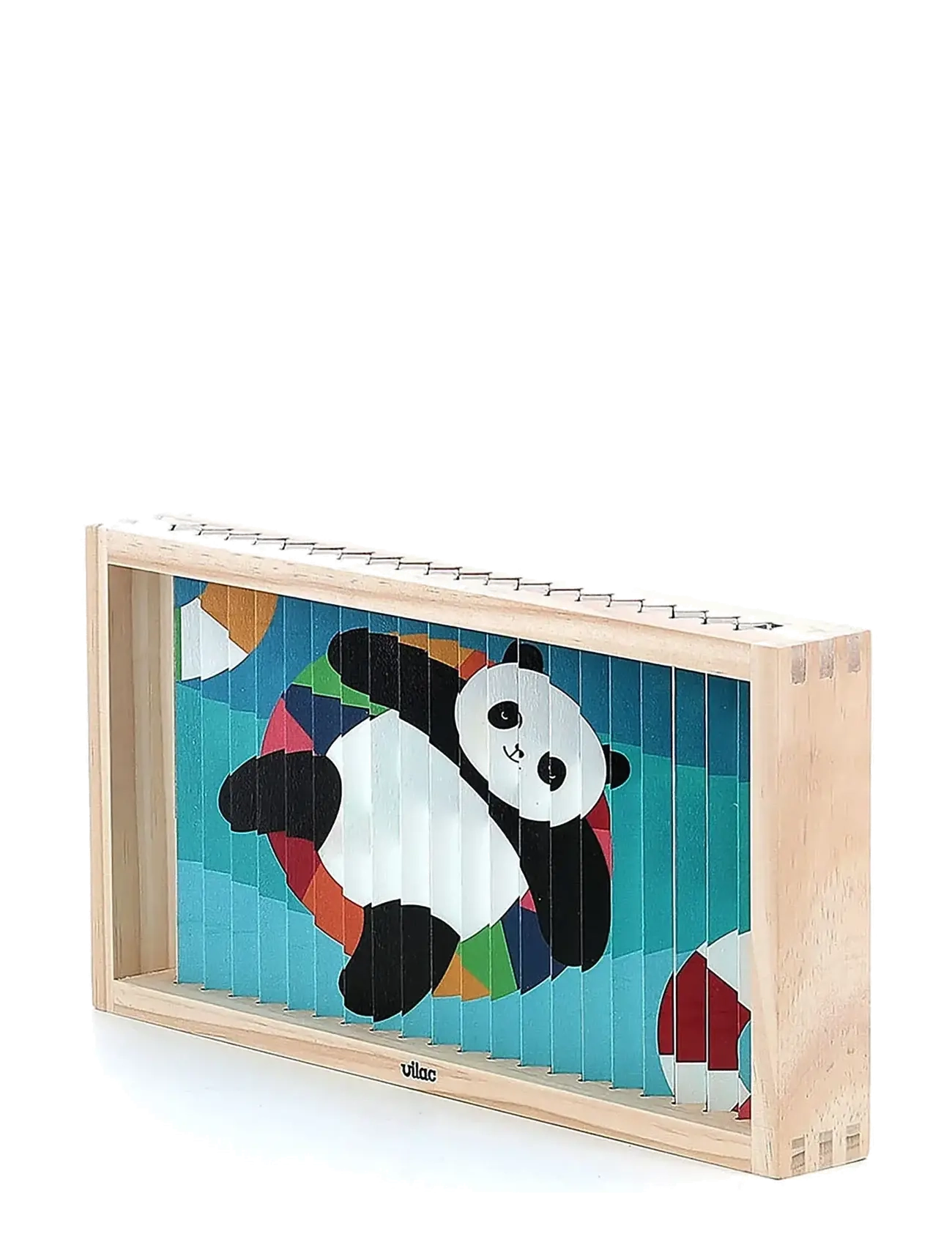 Vilac Agamographic Puzzle 20 Pcs - Animals, One Size, Multi/patterned, Puslespil > Puslespil Af Træ, Børn