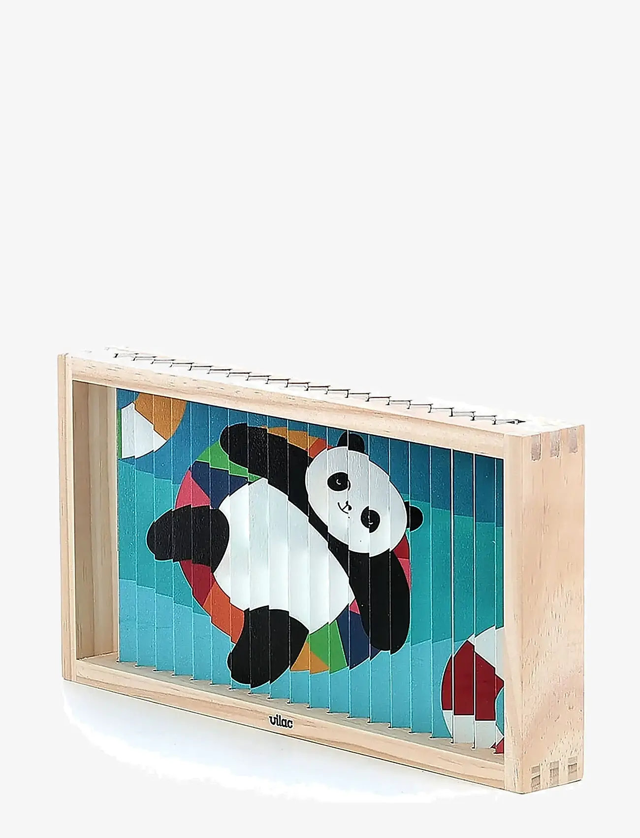 Vilac - Agamographic Puzzle 20 pcs - Animals - puidust pusled - multi - 0